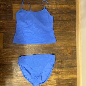 Blue swim suit